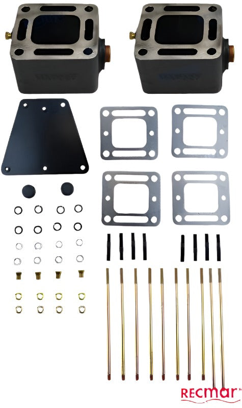 MERCRUISER ELBOW RAISER MCM 76 MM | OEM  3320PAR | 305, 350, 262, 454, 502 (5.0, 5.7, 4.3, 7.4, 8.2) MCM V6 &TBI | RECMAR