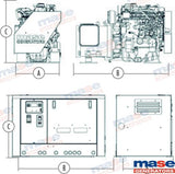 MASE | MARINER GENERATOR 1450TS 14,1KVA 1500RPM TRIFASICO | OEM  002587 | GENERATORS | MASE, MARINE