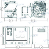 MASE | MARINER GENERATOR 3000TS 31KVA 1500RPM TRIFASICO | OEM  002590 | GENERATORS | MASE, MARINER