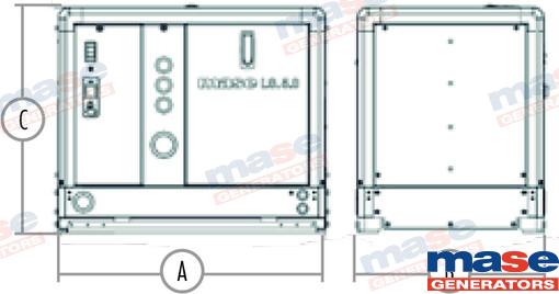 MASE GENERATOR | IS 3.5  3KW 3000RPM | OEM  002714 | MASE