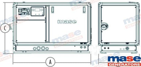 MASE GENERATOR | IS 13.5 50 HZ 230V GENERATOR | OEM  003753