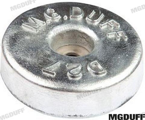 BOLT ON - DISC 2.7KG  NOM NET WT 130 MM | OEM  27 | ANODES | MG DUFF