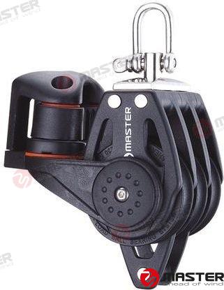 40MM TRIPLE / BECKET /SWIVEL SHACKLE BLOCK | OEM  0413FE | BECKET /SWIVEL SHACKLE BLOCK | MASTER