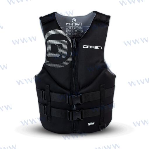 VEST TRADITIONAL BLACK MD | OEM  2232274 | SKIS | OBRIAN