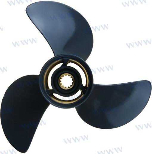 HONDA ALUMINUM PROPELLER 11,10*14 RIGHT | OEM  58130-ZV5-014 | ALUMINIUM | PARSUN