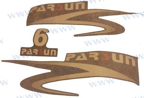 TOP COWLING STICKER FOR 6HP | OEM  6-08000000-6 | PARTS | PARSUN