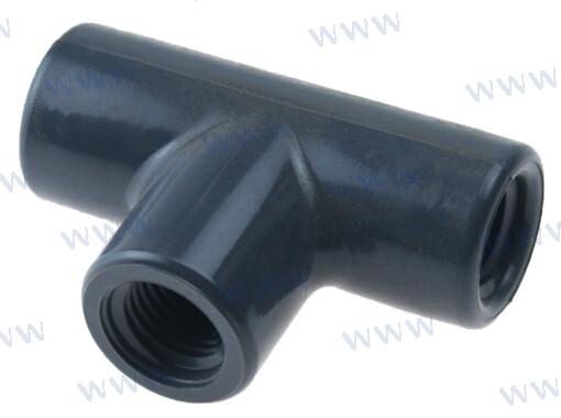 TEE 1/4FPTXFPTXFPT PVC80 | OEM  0101420883 | WATER |