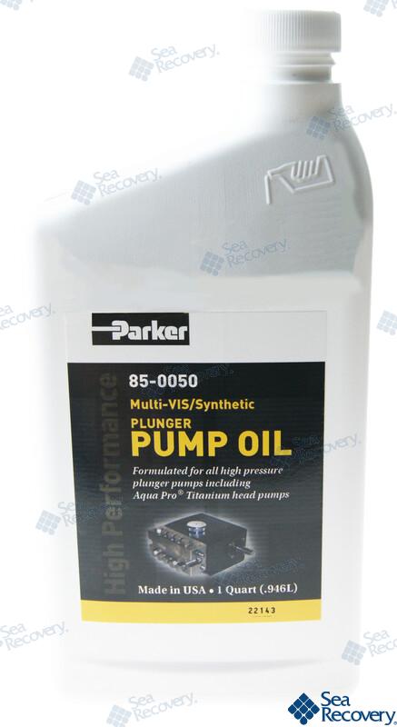 OIL, PLUNGER PUMP, PER 1 QUART | OEM  85-0050 | WATER |