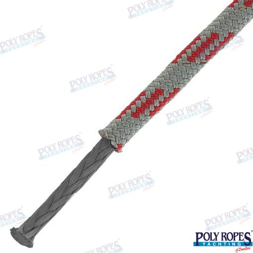 PRORACE FOUR GREY/RED 6 MM (185 M) | OEM  2082663106 | ROPES | POLY ROPES