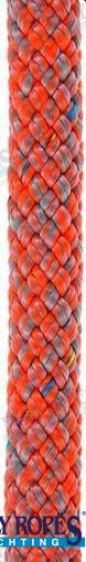 POLY-BRAID-32 12MM. GREY/ORANGE (85 M) | OEM  2083811712 | ROPES | POLY ROPES