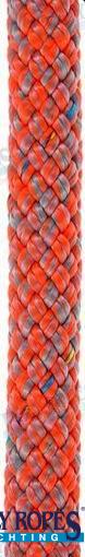 POLY-BRAID-32 8MM. GREY/ORANGE (150 M) | OEM  2083812608 | ROPES | POLY ROPES