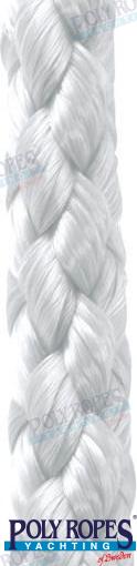 POLYESTER SILKELINA WHITE 8MM.  (100 M) | OEM  2209042080 | ROPES | POLY ROPES