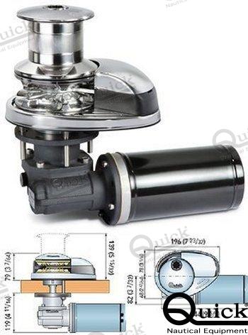 WINDLASS VERTICAL 700W 12V S/C | OEM  2712 | WINDLESS, WINCH | QUICK