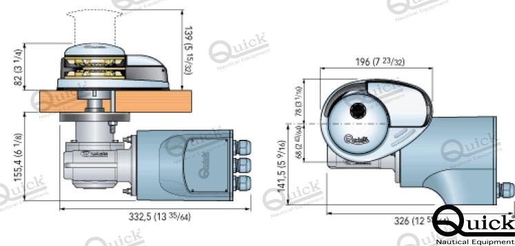 WINDLASS VERTICAL 700W 12V C/C | OEM  2712D | WINDLESS, WINCH | QUICK