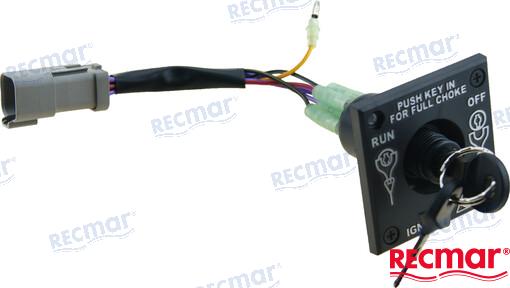 BONBARDIER SINGLE ENGINE KEY SWITCH | OEM  0176408 | PARTS | RECMAR