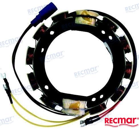 BONBARDIER OMC STATOR 35 AMP | OEM  0763765 | PARTS | OMC