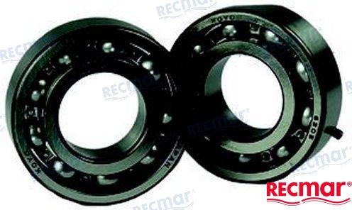 SUZUKI CRANKSHAFT BEARING DF9.9B, DF15A, DF20A | OEM  09262-25078 | RECMAR