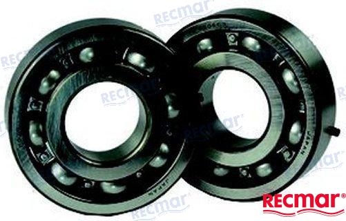 SUZUKI CRANKSHAFT BEARING DT20, DT25, DT30G-Y (1986-00) DT25, DT30K1-K2 (2001-04) DT75 | OEM  09262-30055 | RECMAR