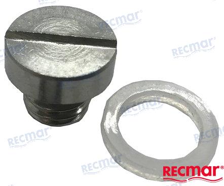 MERCRUISER OIL PLUG | OEM  10-79953Q04 | OIL | RECMAR