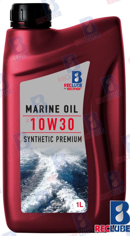 MERCRUISER MARINE OIL SYNTHETIC X6 | OEM  10W30U6 | LUBRICANTS | RECMAR