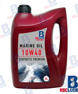 MERCRUISER MARINE OIL SYNTHETIC X3 | OEM  10W40U3 | LUBRICANTS | RECMAR