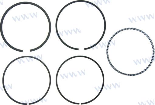 RING SET: PISTON 181 RK 040 | OEM  11021 | RING SET | RECMAR