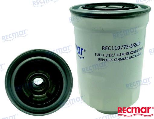 YANMAR FUEL FILTER | OEM  119773-55510 | FUEL FILTER | RECMAR