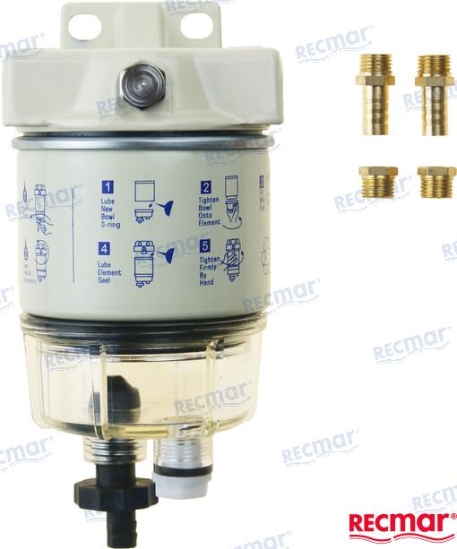 FUEL FILTER WATER SEPARATOR | OEM  120 | FUEL FILTER | RECMAR