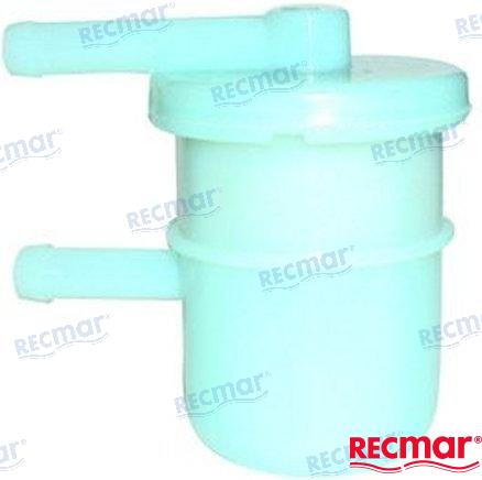 SUZUKI FUEL FILTER DF25, DF30Y-K6 (2000-06) DF40, DF50X-K10 (1999-10) DF60, DF7 | OEM  15410-87J10 | RECMAR