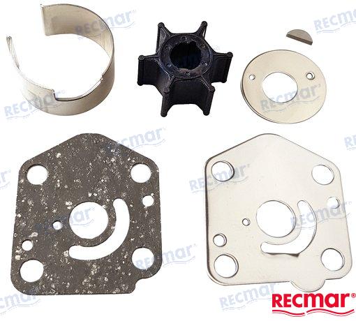 SUZUKI WATER PUMP REPAIR KIT DT9.9, DT15K1-K4 (2001-04) DT9.9K, DT15KG-Y (1986-00) | OEM  17400-93912 |  RECMAR