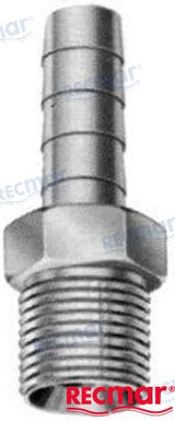 MALE HOSE BARB | OEM  22-00845 | PARTS | RECMAR