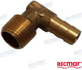 MALE HOSE BARB | OEM  22-00874 | PARTS | RECMAR