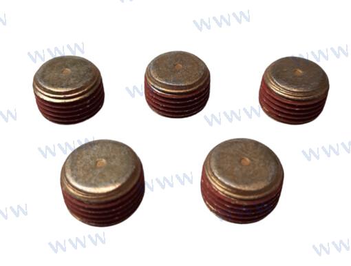 MERCRUISER PLUG (5PCS) | OEM  22-384071 | ORIGINAL | RECMAR