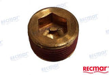 MERCRUISER FITTING PIPE. BRASS | OEM  22-428611 | PARTS | RECMAR