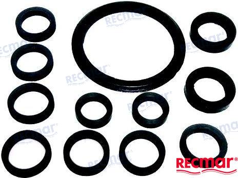 VOLVO PENTA WATER PIPE GASKET SET | OEM  22017 | 2002, 2003, AG, B | RECMAR