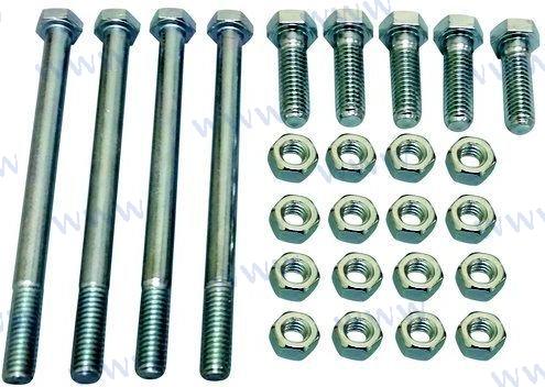 VOLVO PENTA  MANIFOLD BOLT KIT | OEM  22045 | 6L AQ 165 & 170 A, B, C | RECMAR