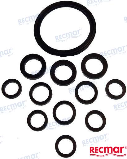 VOLVO PENTA WATER PIPE GASKET SET | OEM  22061 | AQ115, 130 BB115 | RECMAR