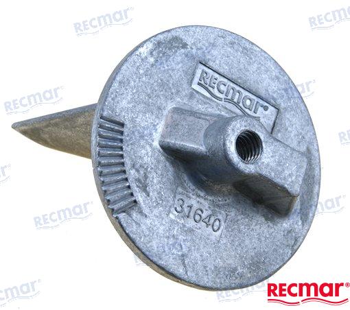 MERCURY & HONDA ZINC ANODE | OEM  31640Q4 | RECMAR