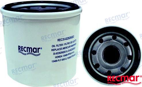 MERCRUISER OIL FILTER | OEM  35-822626Q03 | OIL FILTER | RECMAR