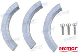 VOLVO PENTA ANODE VOLVO ALUMINUM | OEM  3858399AL | ANODES | RECMAR