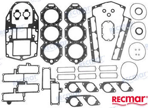 BOMBARDIER BOMBARDIER POWERHEAD GASKET SET | OEM  437725 | . 200 HP (Year: 1994-01), 225 HP ( | RECMAR