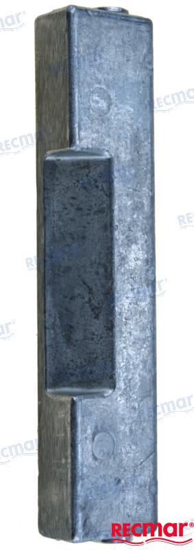 MERCRUISER ALUMINIUM ANODE | OEM  5010190AL | ALUMINIUM | RECMAR