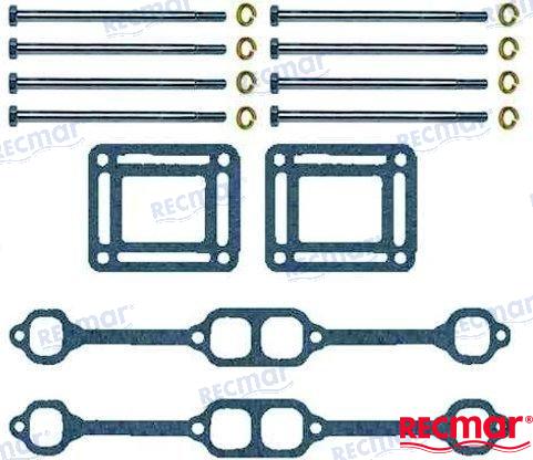 EXHAUST GASKET/ HARWARE SET | OEM  53911 | EXHAUST GASKET | RECMAR