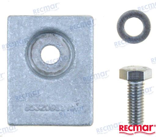 SUZUKI ALUMINIUM ANODE | OEM  55320-95311AL | ALUMINIUM | RECMAR