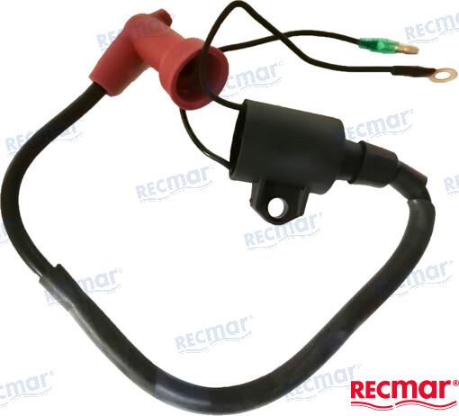 MERCURY/YAMAHA IGNITION COIL | OEM  61N-85570-01 | 20 D, DEM, MLH, MSH, DMH, DWO, DWH (6L3 - 6L3A) (1994-11) E2 | RECMAR