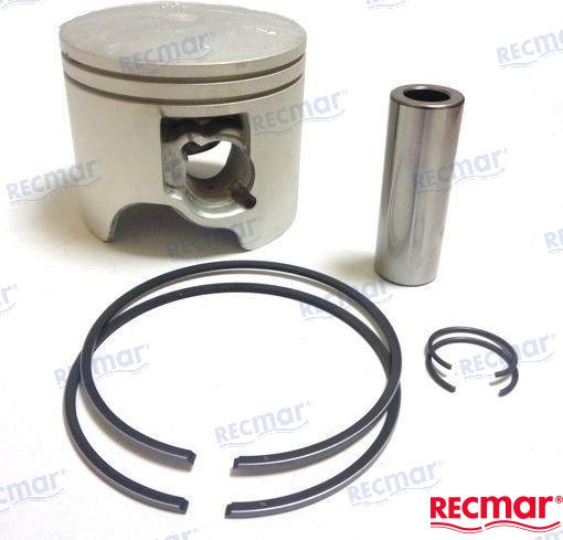 YAMAHA PISTON KIT | OEM  64D-11642-00K | 150F/FETO (1996-2007) 150TXR/TR (2002-05) 150AET (2001-02) 1 | RECMAR