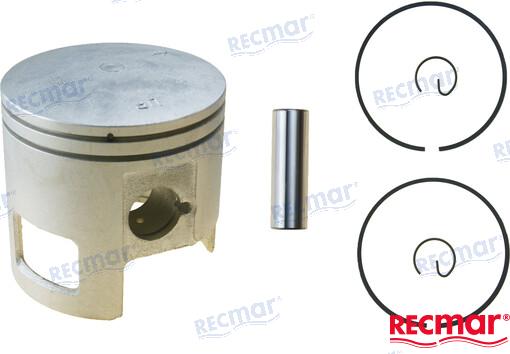 YAMAHA PISTON KIT | OEM  66T-11635-01K | E40X/XMH/XW (2002-13) 40XMH/XW (2003-13)| RECMAR