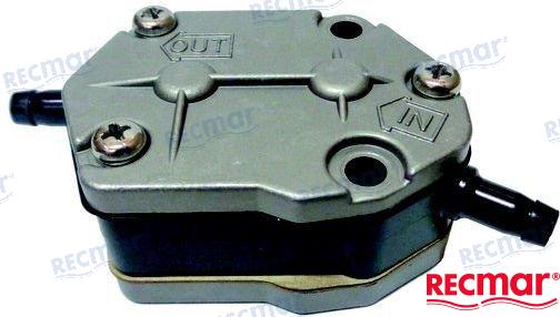 MERCURY/YAMAHA FUEL PUMP | OEM  692-24410-00 | DT20, DT25, DT30G-Y (1986-00) DT25C, T30C K-Y (1989-00) DT40 | RECMAR