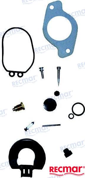 YAMAHA CARBURETOR KIT | OEM  6H4-W0093-01-00 | 40H/E (1985-88) 50D (1985-88) | RECMAR