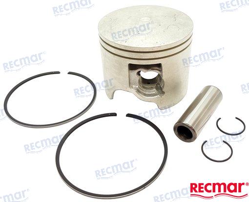 YAMAHA PISTON KIT | OEM  6R5-11642-01K | 115BE/CEO (1992) E115AEL (2003) 130BETO (1992) 150CETO (1992 | RECMAR